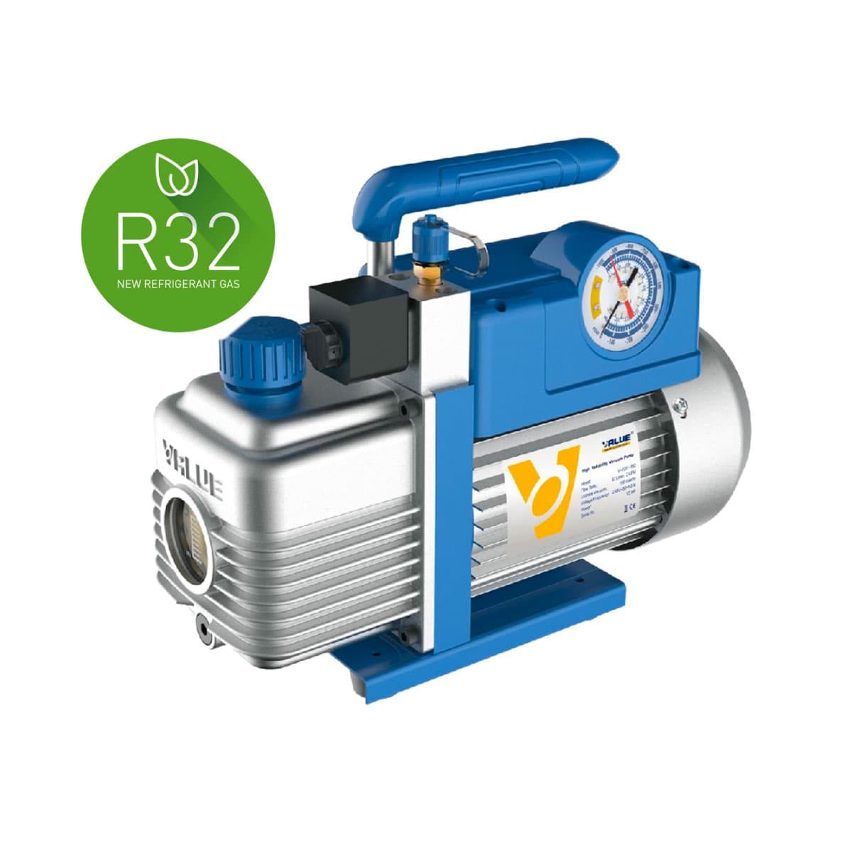 Pompa Vuoto Singolo Stadio Portata Lt M 51 DIM.290 x 124 x 233 mm GER - 2