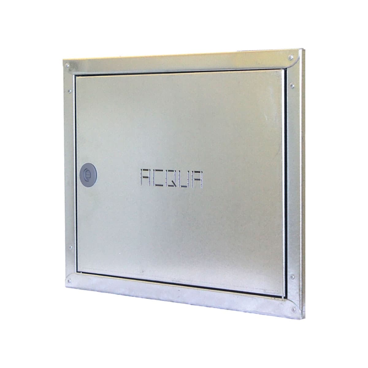 Sportello in Lamiera Zincata per Contatore Dim: (Lxhxp): 40 x 30 x 2 cm CIE - 2