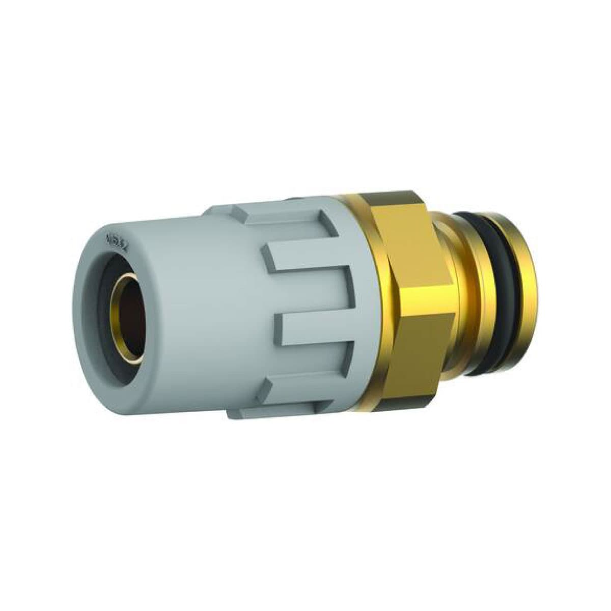 Raccordo Diritto Attacco Fastec a Passaggio Totale Connessione F13 16 x 2 - 2