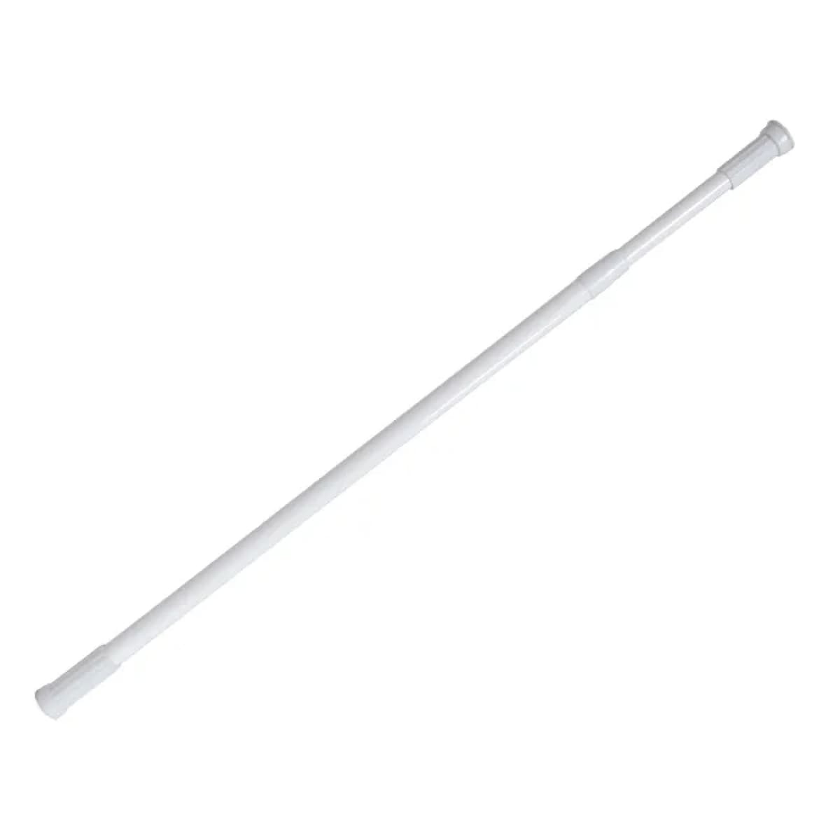 Telaio Estensibile per Tenda Doccia 110 cm a 200 cm Bianco HID - 2