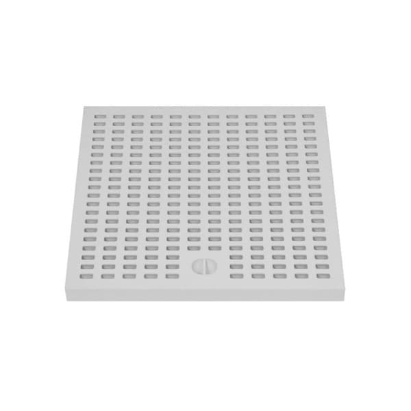 Griglia Singola di Scarico per Pozzetto D Ispezione Pedonale Mm 200 x 200 - 2