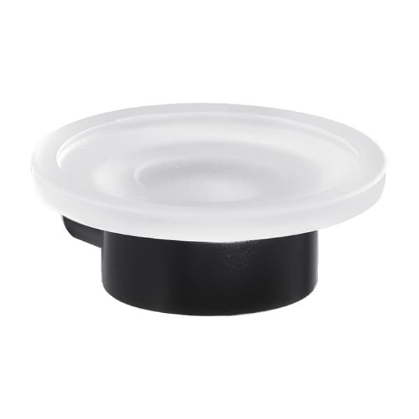 Portasapone da Parete in Ottone Nero Dim. Cm (Lxpxh): 10,8 x 11,1 x 4,2 GDY - 2