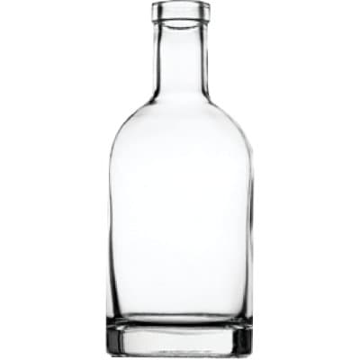 Bottiglia Distillati Oblo Vetro Trasp 0,20 L 30 Pezzi - 2