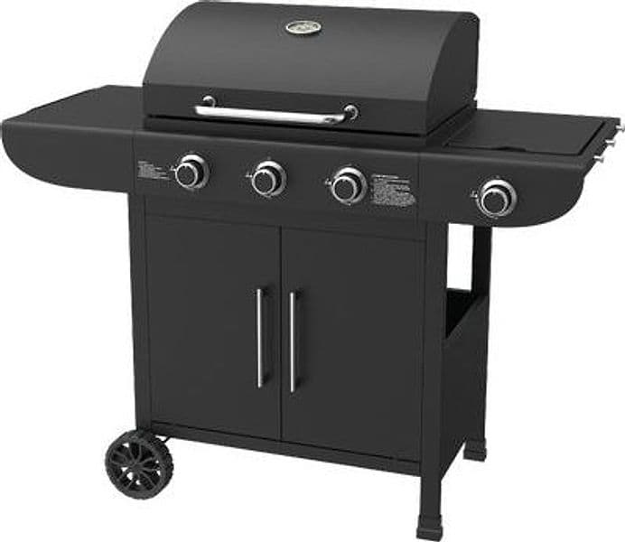 Barbecue Gas Samba 3 con 1 Domus Fuochi 3 con 1 cm 126X57 H.cm 105 - 2