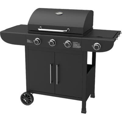 Barbecue Gas Samba 3 con 1 Domus Fuochi 3 con 1 cm 126X57 H.cm 105 - 2