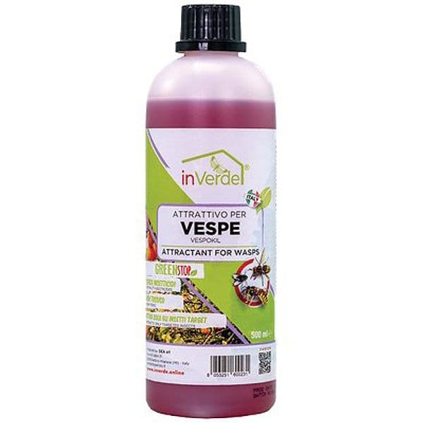 Esca Vespe Calabroni Moscerini Inverde Vespakil 500 ml 2 Pezzi - 2