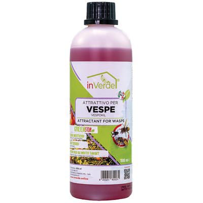 Esca Vespe Calabroni Moscerini Inverde Vespakil 500 ml 2 Pezzi - 2