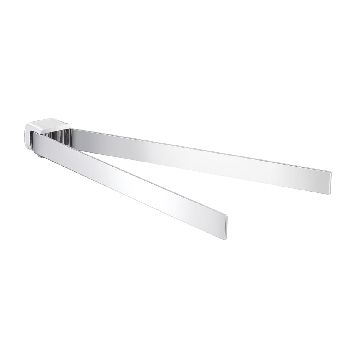 Porta Salviette da Parete a Snodo Ottone Dim Cm (Lxpxh): 35 x 6,6 x 2,5 GDY - 2