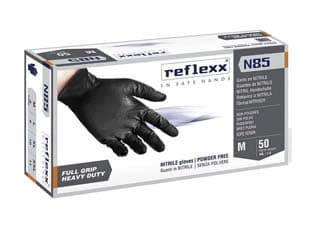 Guanto in Nitrile Grip 3D 8,4 g Senza Polvere Nero Tg.l in Conf. 2 Pezzi - 2