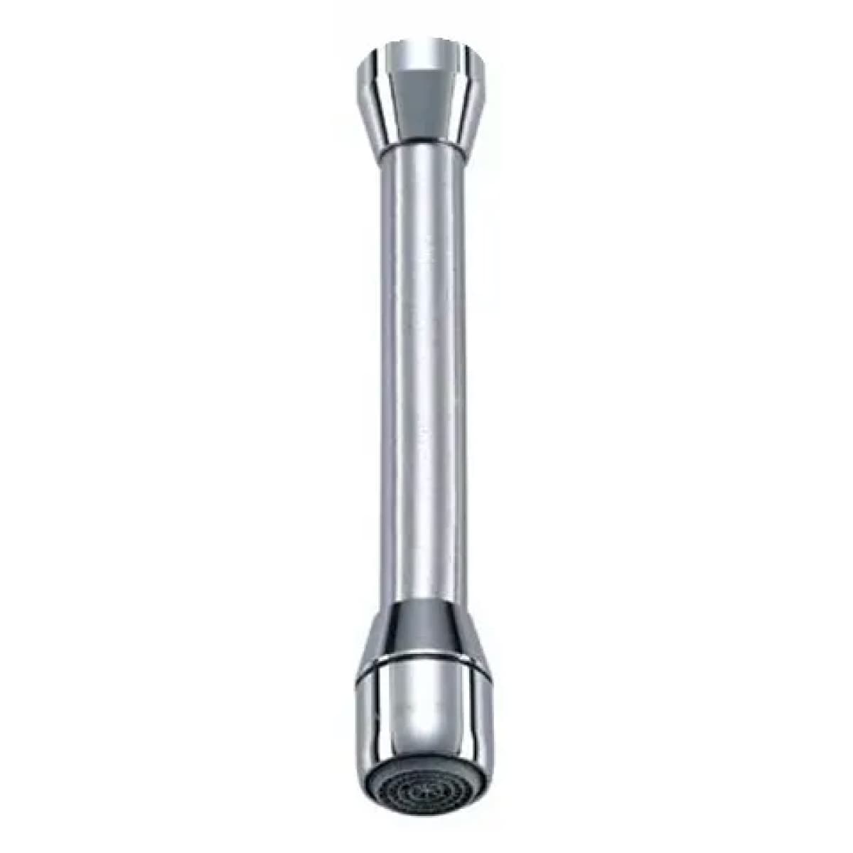 Aeratore con Prolunga Cromato da Cm 14 a Snodo Flessibile M22 x 1 NEO - 2