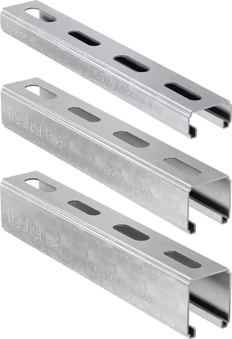 Profilo in Acciaio Zincato Modello Fsl 2000 SPESSORE:1.2 mm 31 x 37 FIS - 2