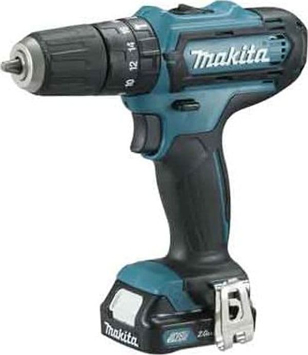 Trapano Avvitatore con Percussione a Batteria HP333DSAJ Makita 12V 2,0AH