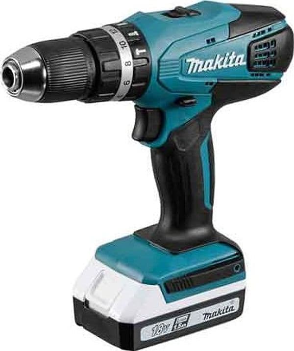 Trapano Avvitatore con Percussione a Batteria HP488D006 Makita 18V 2,0AH