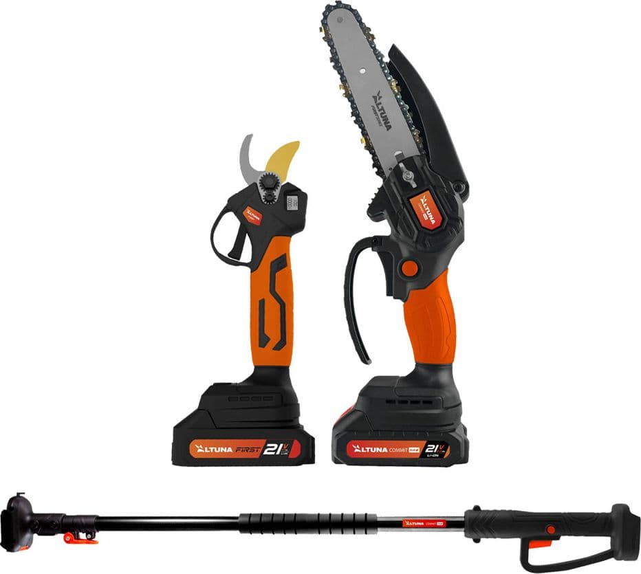 Kit Potatore con Forbici a Batteria Altuna Afkit 2 Pezzi