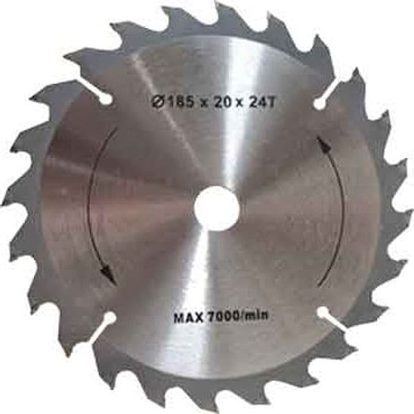 Disco di Ricambio per Sega Circolare Cardinale Ø 185 mm 24 Denti - 2