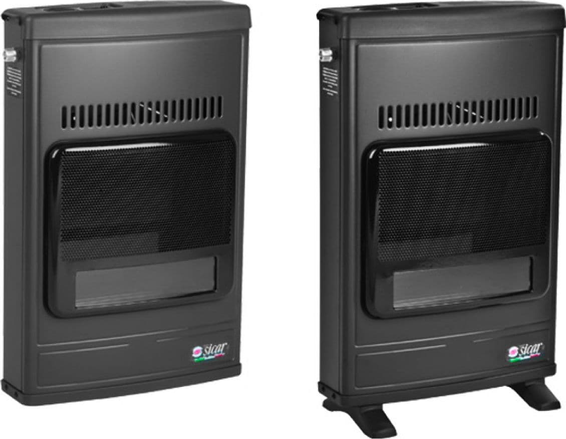 Stufa Blue Flame Metano Modello Eco 45 Grigio 4,1KW SIA - 2