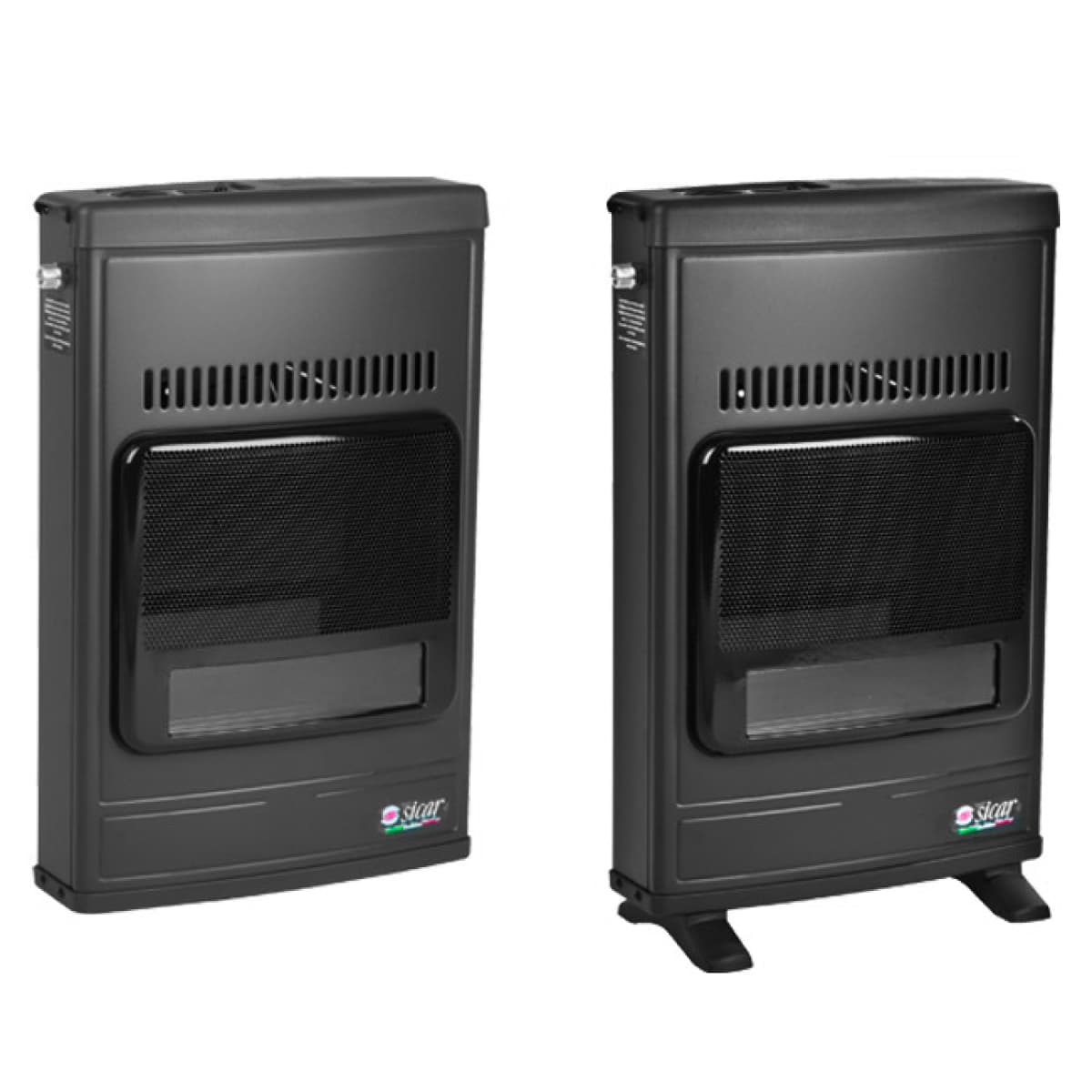 STUFA BLUE-FLAME METANO MODELLO ECO 45 - GRIGIO - 4,1KW  - SIA - 2