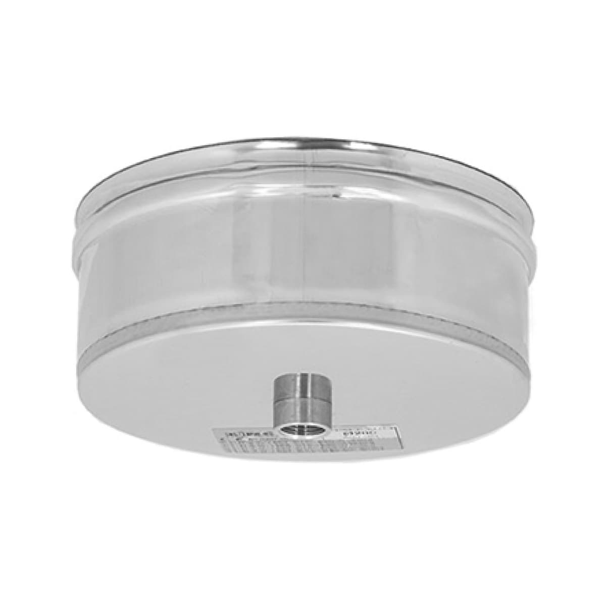 Tappo Condensa Monoparete Acciaio INOX AISI 304 Ø 80 EUF - 2