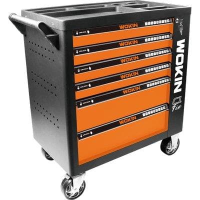 Carrello Portautensili Vuoto 901501 Wokin Cm 84X46,5 H.cm 88,5 - 2