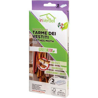 Trappola Tarme Vestiti Inverde 2 Pezzi - 2