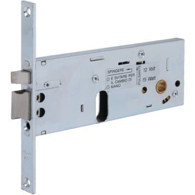 Serratura Metallo Infilare Elettrica 304 Welka B.q Zin F.mm 16 F.o. con Scr - 2