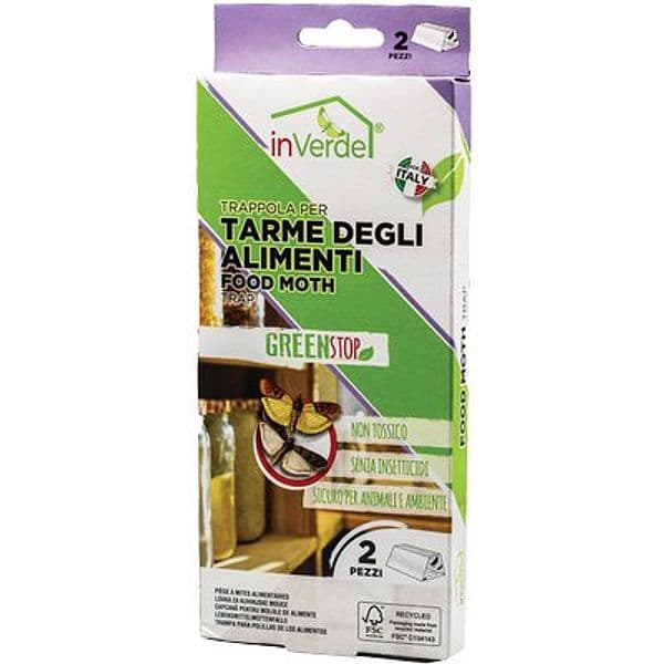 Trappola Tarme Alimenti Inverde 2 Pezzi - 2