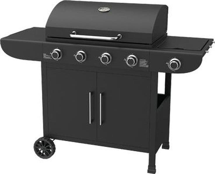Barbecue Gas Samba 4 con 1 Domus Fuochi 4 con 1 cm 131X58 H.cm 103 - 2