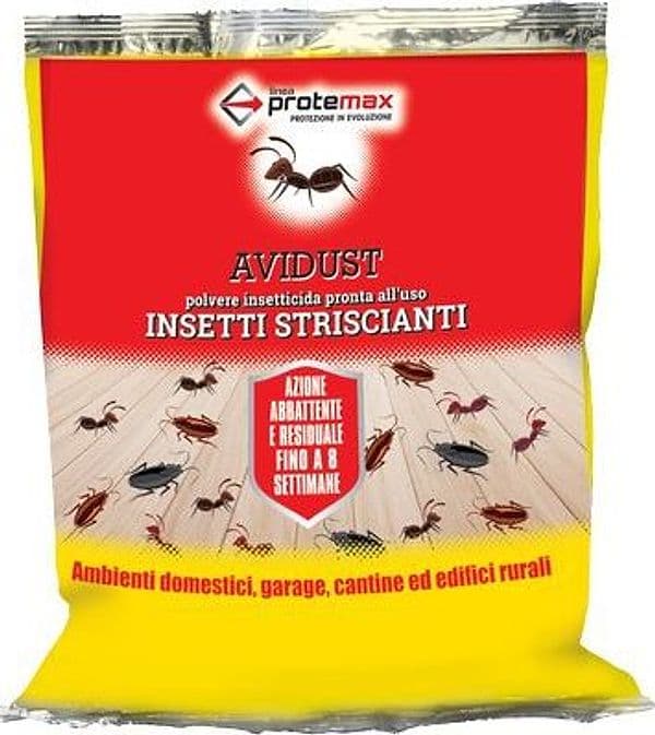 Insetticida Striscianti Avidust Protemax Polvere 1000 g 16 Pezzi - 2