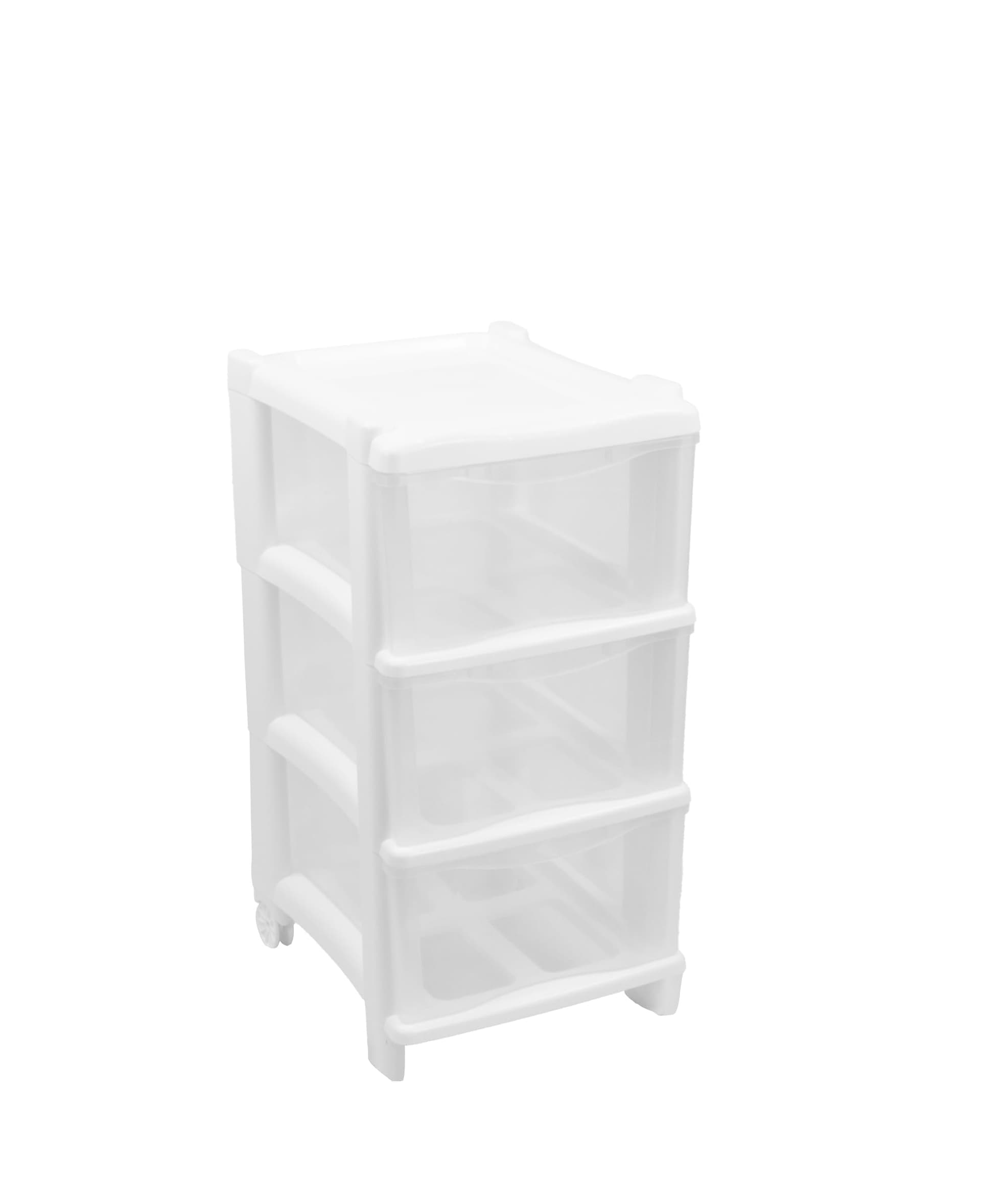 Cassettiera Universale Essential 3 Cassetti 29,5 x Gio Style Colore Bianco – Giostyle