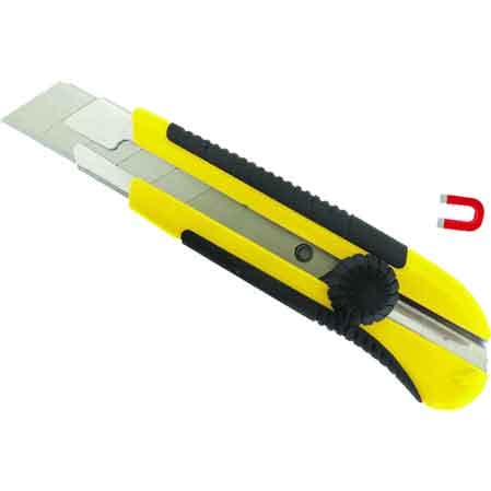 Cutter Professionale Metrica Rubber Touch 25 mm - 2