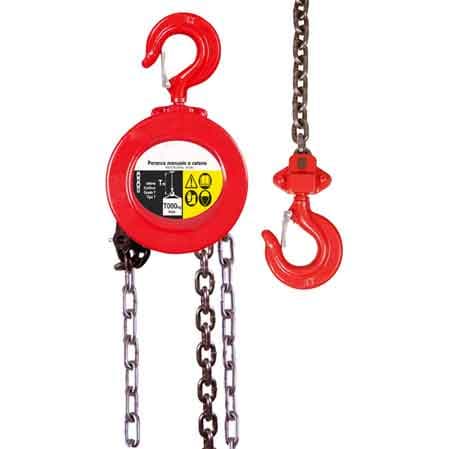 Paranco Manuale a Catena Portata 1000 kg - 2