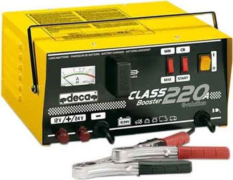 Caricabatteria Class Booster 220A Tensione di Carica 12 e 24 V Deca - 2