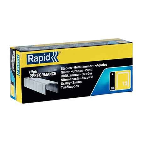 Graffe per Cucitrice a Martello N°13 per Codice Rapid H. 6 mm 5000 Pezzi - 2