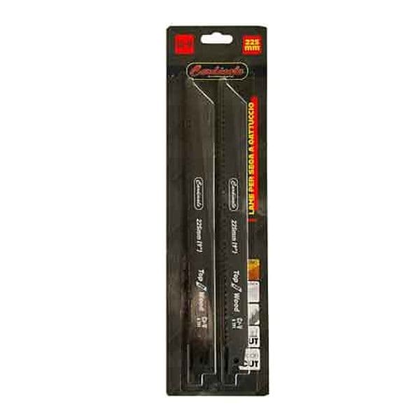 Lama per Legno di Ricambio per Sega a Gattuccio Cardinale 150 Conf 2 Pezzi - 2