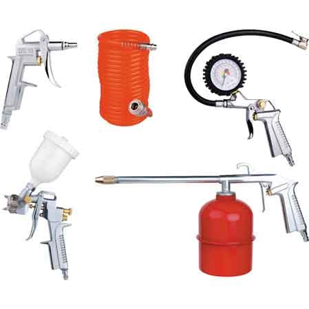 KIT ACCESSORI PER COMPRESSORE 8 pezzi - 2