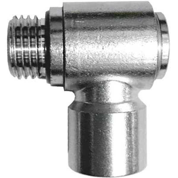Raccordo Girevole a L Attacco Femmina ¼x¼ Mm Spiralflex 10 Pezzi - 2