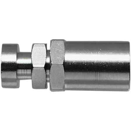Attacco a Baionetta con Portagomma Ø 8 x 17 mm Spiralflex 10 Pezzi - 2