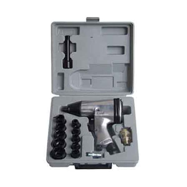 Avvitatore ad Impulsi Pneumatico Ideal Star Attacco 1/2 17 Pezzi - 2