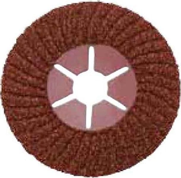 Disco Semiflessibile al Corindone Ø 115 x 22 mm Molital Grana 36 25 Pezzi - 2