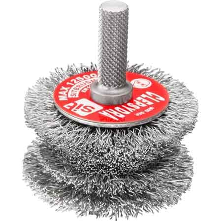 Spazzola Circolare con Gambo Clepsydra Sit Ø 60 x 30 mm - 2