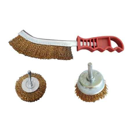 Kit 3 Spazzole Ideal Star (2 Spazzole a Gambo con 1 Spazzola 3 Pezzi - 2