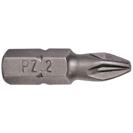 Inserti per Viti con Impronta a Croce Pozidriv Pz 3 Ecef 10 Pezzi - 2