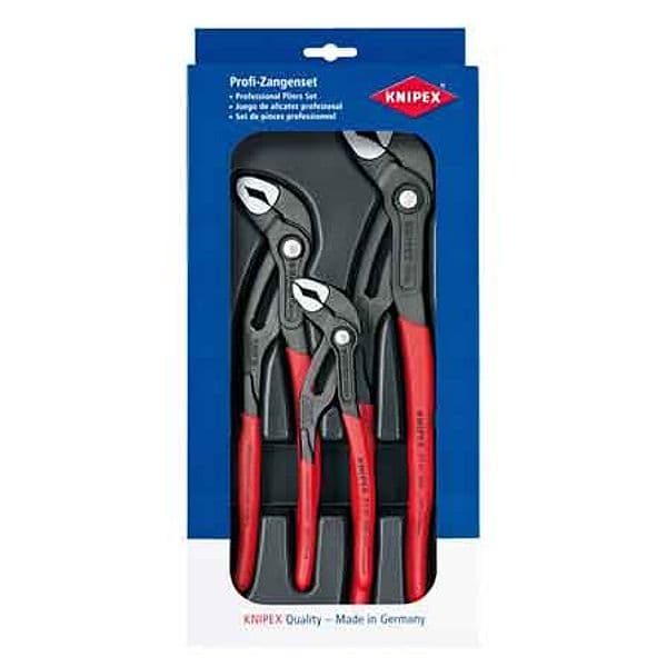 Kit Pinze Regolabili Poligrip Cobra Knipex 3 Pezzi - 2