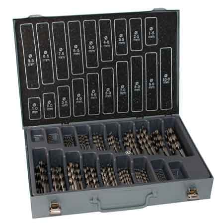 Serie Punte Fresate per Ferro Ecef 1÷10 mm x 0,50 170 Pezzi - 2