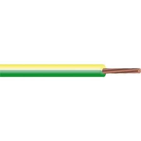 Cavo Unipolare Giallo Verde Sezione 1 x 6 100 m Lineari - 2