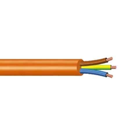 Cavo Tripolare Arancio Sezione 3 x 1,5 100 m Lineari - 2