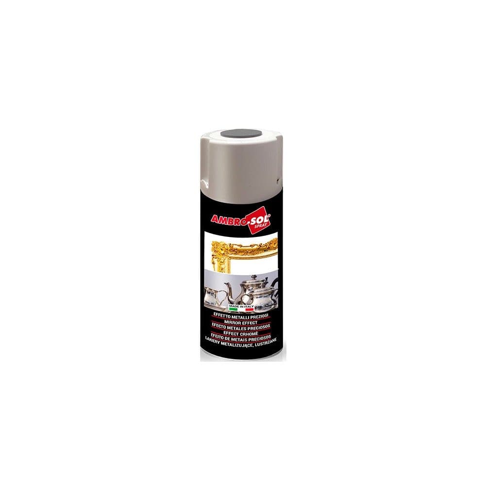 Bomboletta Spray Metalli Preziosi 400 ml Ambrosol Specchiante Oro 6 Pezzi – Ambro-Sol