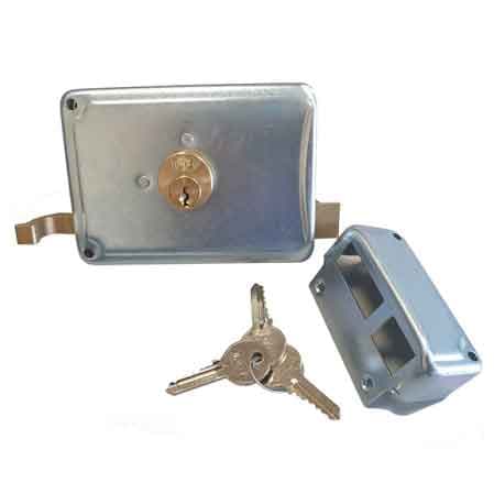 Serratura Portoncino P27 Facchinetti E50 Sx Scatola Mm 100 x 85 - 2
