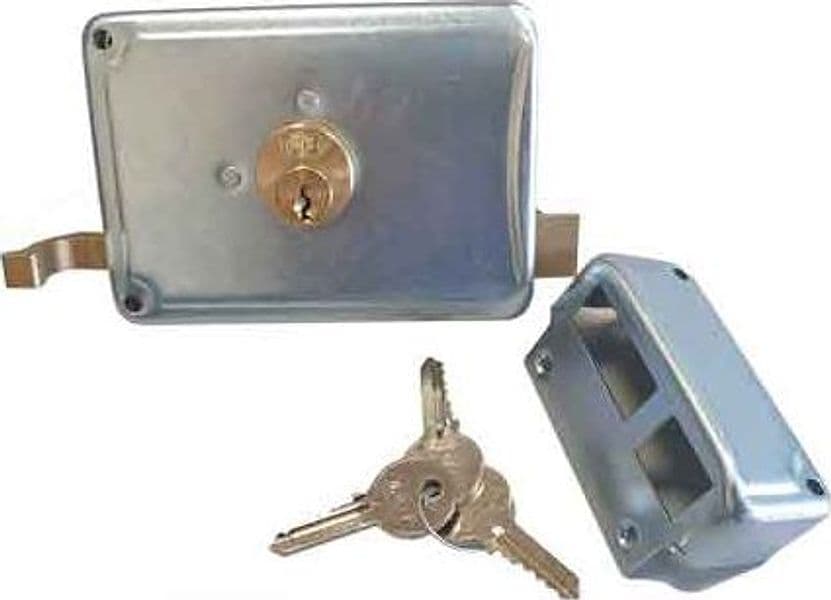 Serratura Portoncino P27 Facchinetti E60 Dx Scatola Mm 120 x 85 - 2