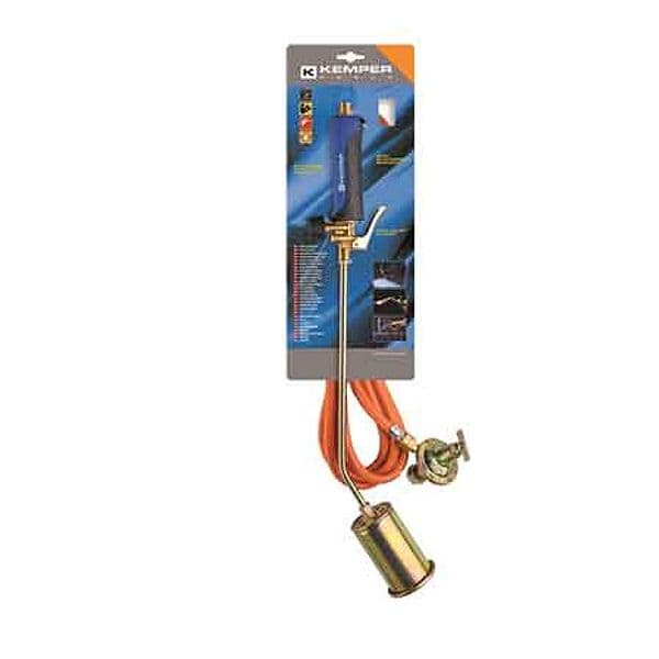 Cannello da Riscaldo con Leva in Kit Kemper 63 Bruciatore Ø 45 mm Tubo 10 m - 2